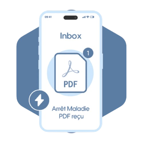 matériel auprès Arrêt maladie en ligne